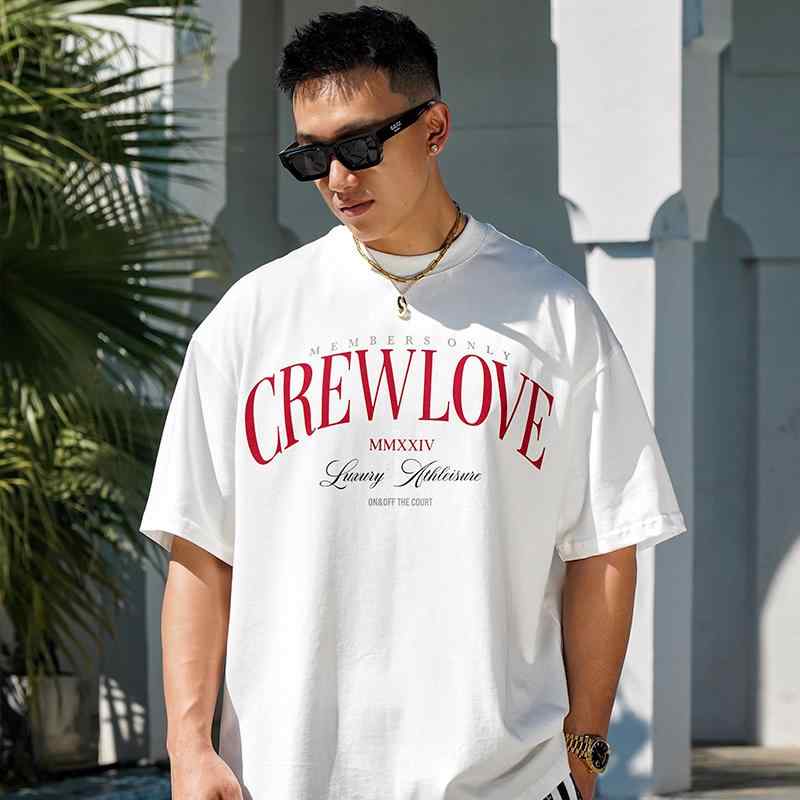 メンズ ファッション 服 男性用 オシャレ シンプル 大人 かっこいい ストリート アメリカン ストリート レトロ カレッジプリント 半袖 Tシャツ 男女兼用