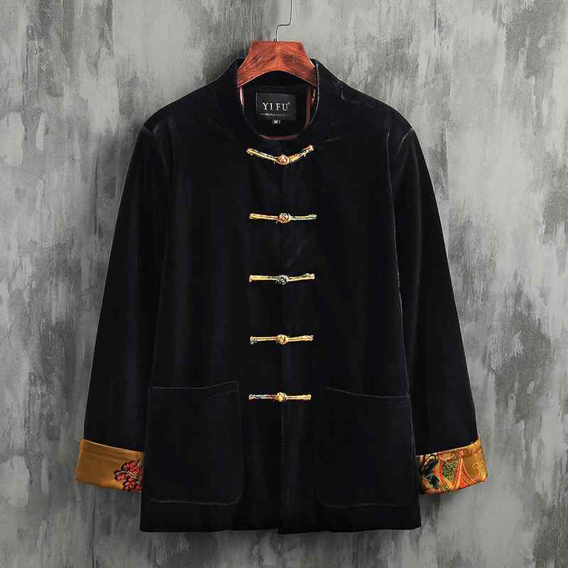 メンズ 流行り物 成人男性服  成人男性用 レトロ トップス フリース 生あたたかい アウター 秋 冬 厚地の外套 下着類 普段使い走り 通い 心地よい 表現スタイル