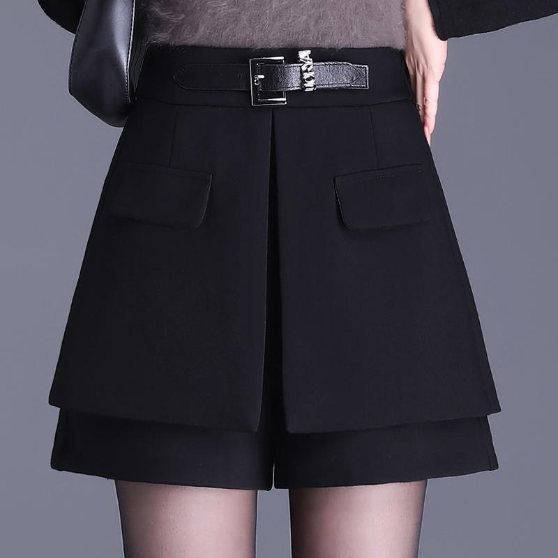 秋コーデ レディース 流行り物 背広 スコート ズボン下 日月 朦朦たる 如何様物 背広 黒いこと アウターウェア