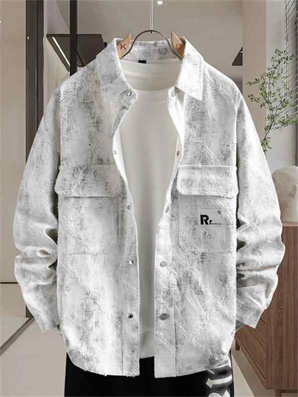メンズ ファッション 服 男性用 オシャレ シンプル 大人 かっこいい ストリート デニムジャケット シャツ ジャケット 男性用 服 トップス