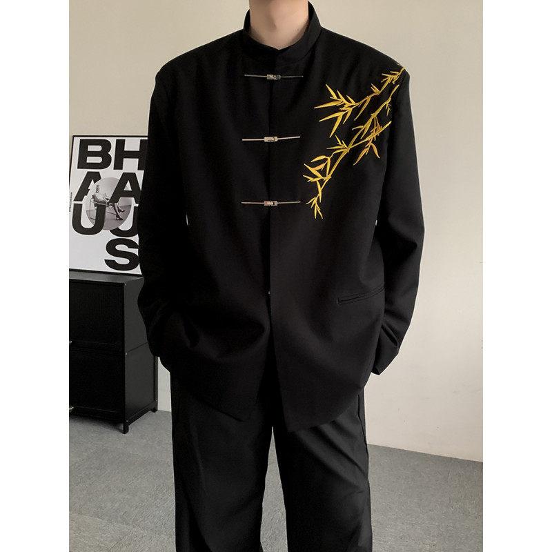 メンズ 流行り物 服 成人男性用 オシャレ 分かりやすい 成年者 かっこいい 表どおり  金 背広 上衣 成人男性 成人男性服