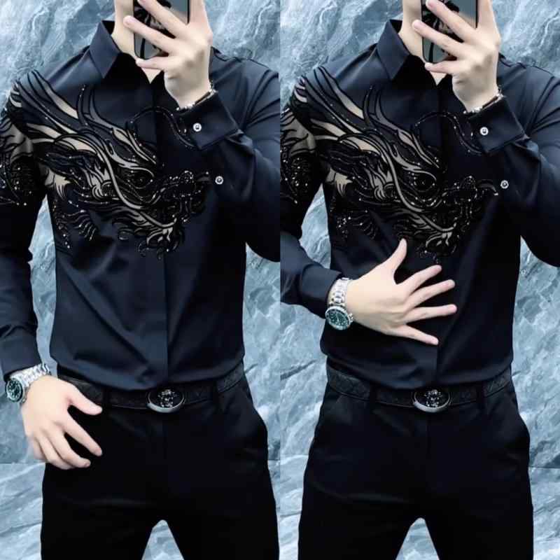 メンズ ファッション 服 男性用 オシャレ シンプル 大人 かっこいい ストリート シャツ カジュアル 快適 ハイエンド