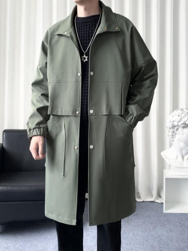 メンズ 流行り物 服 成人男性用 オシャレ 分かりやすい 成年者 かっこいい 表どおり コーデ ウィンドブレーカー 真っただ中丈 薄っぺら 上衣 厚地の外套 ゆったり マント 心地好い トップス