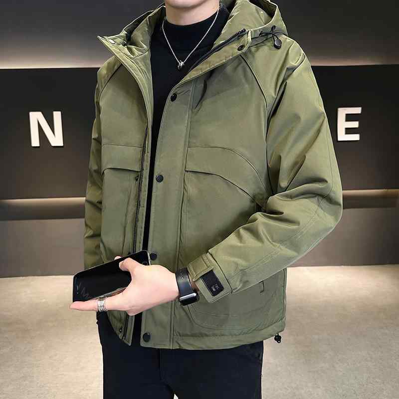 メンズ ファッション 服 男性用 オシャレ シンプル 大人 かっこいい ストリート コーデ コットン ジャケット 大きいサイズ フード付き カジュアル ジャケット コットン ジャケット ｜リコット