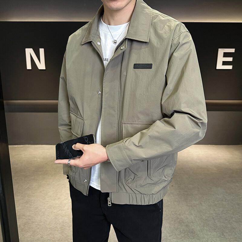 メンズ ファッション 服 男性用 オシャレ シンプル 大人 かっこいい ストリート コーデ コート ポケット 服 ジャケット トップス |リコット
