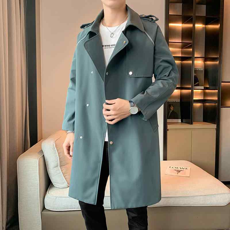 メンズ 流行り物 服 成人男性用 オシャレ 分かりやすい 成年者 かっこいい 表どおり コーデ トレンチ 厚地の外套 真っただ中丈 心地よい 冷やりとした 上衣