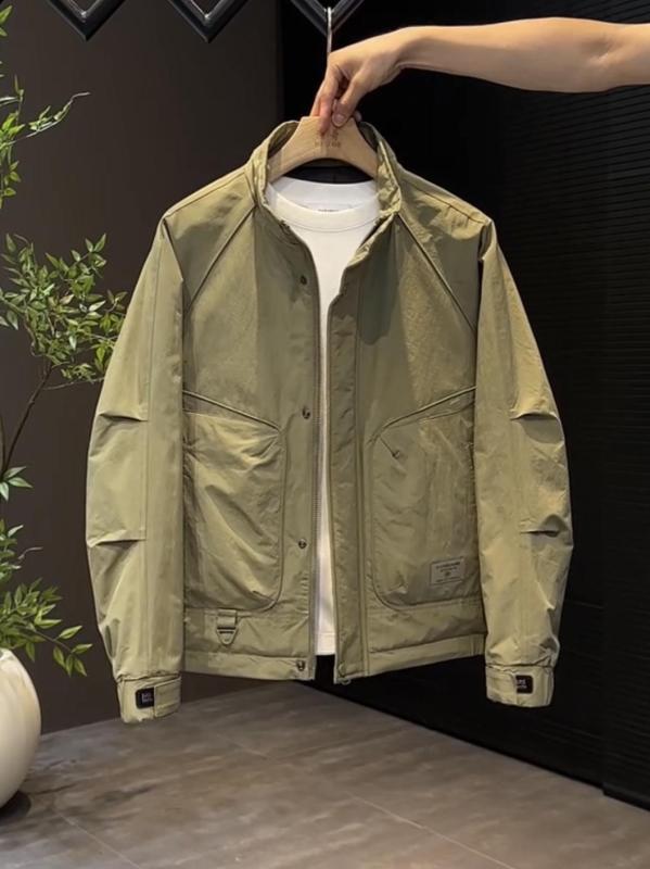 秋 冬 コーデ メンズ 服 分かりやすい 流行り物 オシャレ 成年者 かっこいい 途轍も無い大きさ 表どおり 成人男性服 アメリカン レトロ 落ち込む 綿織物 冬季 上衣 アウター 照明ランプ色合い細工物 上衣 アウター 綿織物厚地の外套