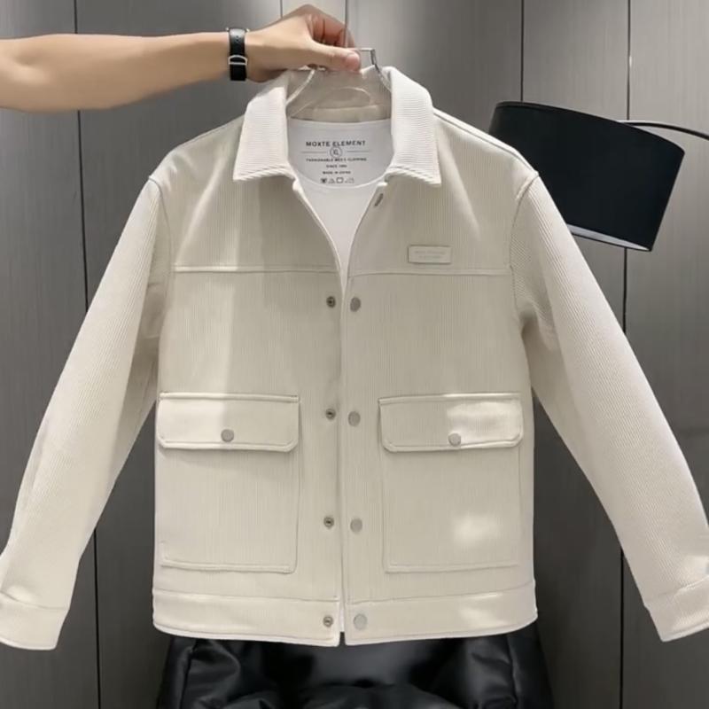 秋 冬 コーデ メンズ 服 分かりやすい 流行り物 オシャレ 成年者 かっこいい 馬鹿でかい大きさ 表どおり 成人男性服 上衣 アウター 縞模様 ともし火 トップス ハイエンド 細工物御召しもの 心地好い 上衣 アウター
