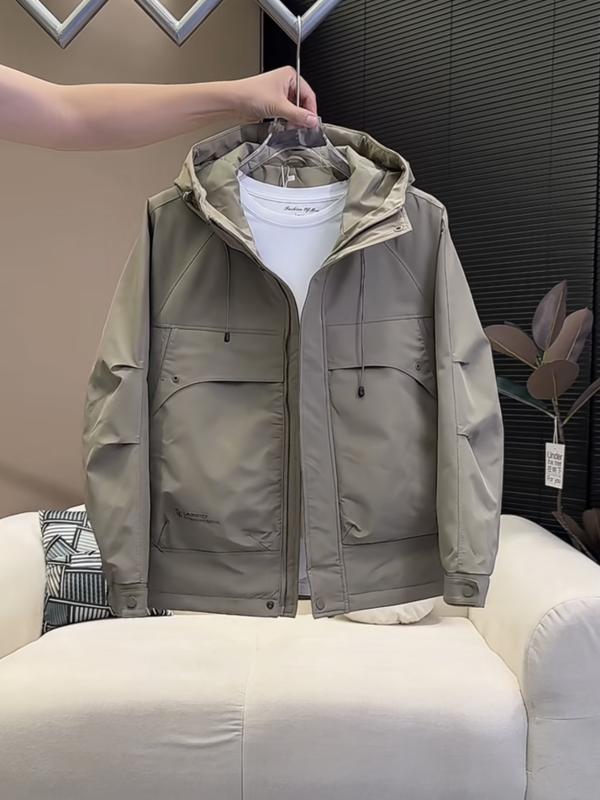 秋 冬 コーデ メンズ 服 分かりやすい 流行り物 オシャレ 成年者 かっこいい 馬鹿でかい大きさ 表どおり 成人男性服 ボンネット付き添い人 パッド 上衣 アウター 二つ目 綿織物 上衣 アウター