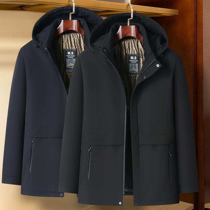 秋 冬 コーデ メンズ 服 シンプル ファッション オシャレ 大人 かっこいい 大きいサイズ ストリート 紳士服 コート 綿服|リコット