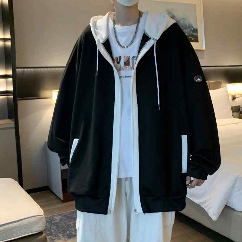 春 コーデ メンズ 用 服 分かりやすい 流行り物 オシャレ 成年者 かっこいい 馬鹿でかい大きさ 表どおり 成人男性服 背広 ジレーボンネット付き添い人 流汗 プルオーバー 厚地の外套大きさ 表どおり 上衣 アウター