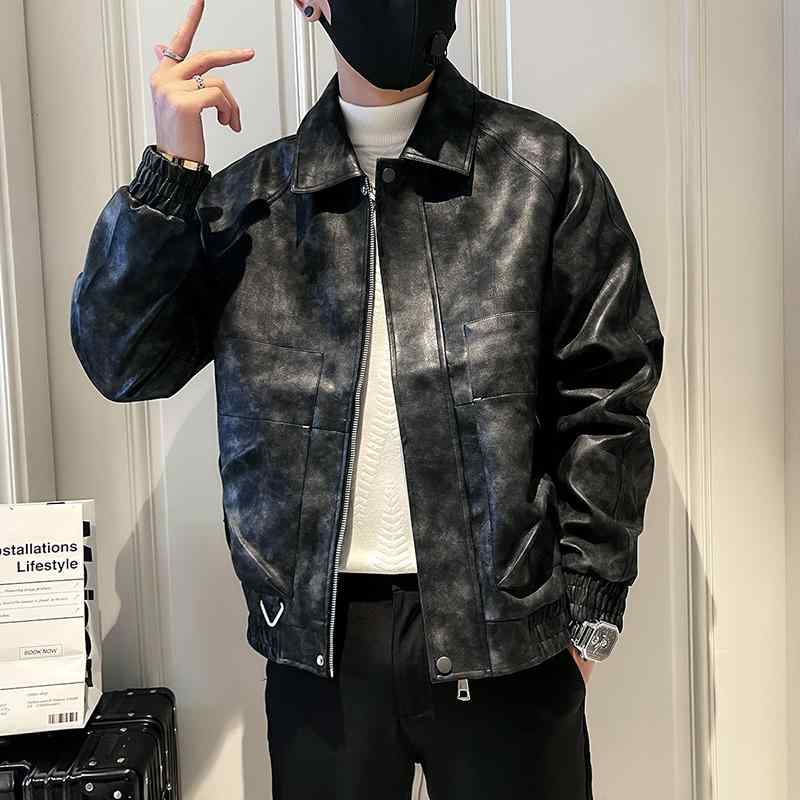 春 コーデ メンズ 用 服 シンプル ファッション オシャレ 大人 かっこいい 大きいサイズ ストリート 紳士服 ハイエンド アメリカン ワークウェア ジャケット|リコット