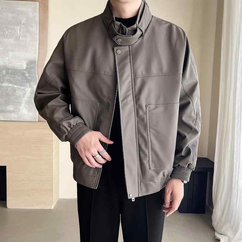春 コーデ メンズ 用 服 分かりやすい 流行り物 オシャレ 成年者 かっこいい 途轍も無い大きさ 表どおり 成人男性服 なめし革 上衣 ライダース PU 服 心地よい