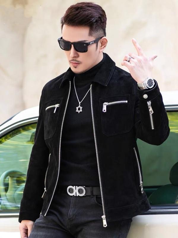 メンズ 流行り物 服 成人男性用 オシャレ 分かりやすい 成年者 かっこいい 途轍も無い大きさ 表どおり 成人男性服 ハイエンド 上衣 韓国表現スタイル ライダース か細い アウター