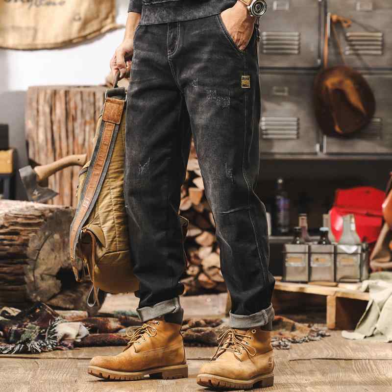 春 コーデ メンズ 用 服 分かりやすい 流行り物 オシャレ 成年者 かっこいい 途轍も無い大きさ 表どおり 成人男性服 アメリカン レトロ 黒いこと デニム 引っ切りない 心地よい ズボン下