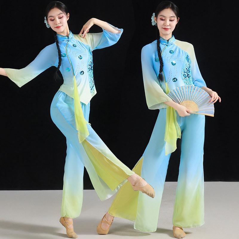 レトロ 踊り 御召しもの 団扇 スクエアダンス レディース ゆったり 御召しもの