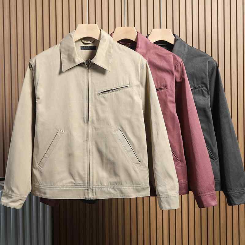 春 メンズ レトロ ワーク ジャケット 6,332円