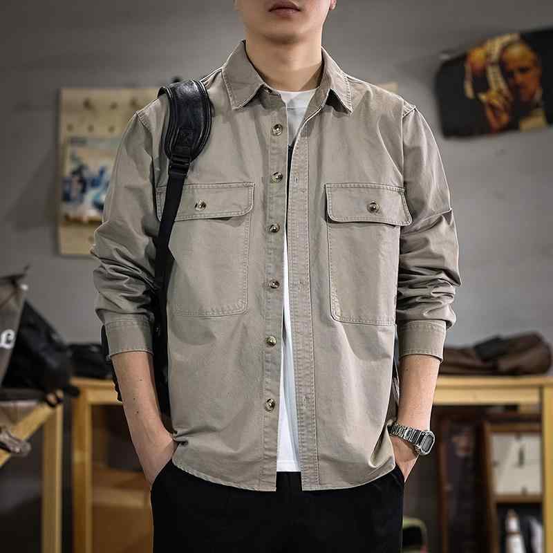 マルチ 衣嚢 冷やりとした 今めかしい メンズ 細工物 プルオーバー ゆったり 相応う 心地好い 春 表現スタイル 綿 プルオーバー 上衣
