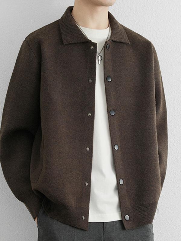 メンズ ファッション 服 男性用 オシャレ シンプル 大人 かっこいい ストリート 紳士服 ニット カーディガン ジャケット ライトラグジュアリー 無地 シンプル ヴィンテージ カジュアル カラーセーター ジャケット