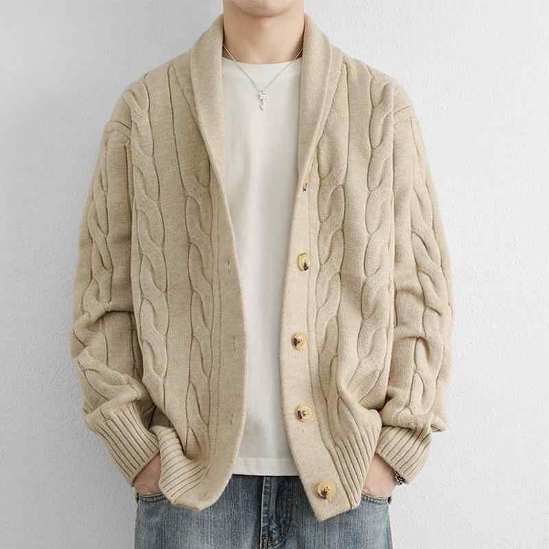 メンズ 流行り物 服 成人男性用 オシャレ 分かりやすい 成年者 かっこいい 表どおり 成人男性服  有線テレビ編み物 ジレー スウェーター 無地 分かりやすい 心地好い 伸び伸びする 有線テレビ編み物 ジレー 上衣