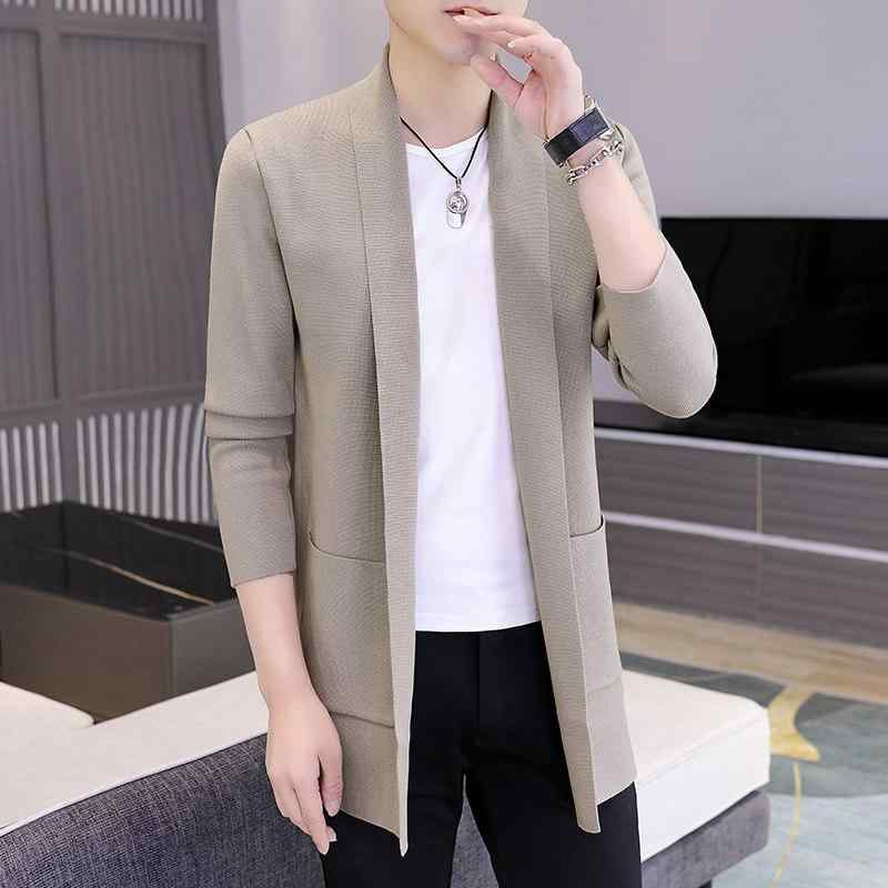 メンズ ファッション 服 男性用 オシャレ シンプル 大人 かっこいい ストリート 紳士服 ウインドブレーカー ジャケット ミッドレングス カーディガン セーター カジュアル マント 薄手 セーター