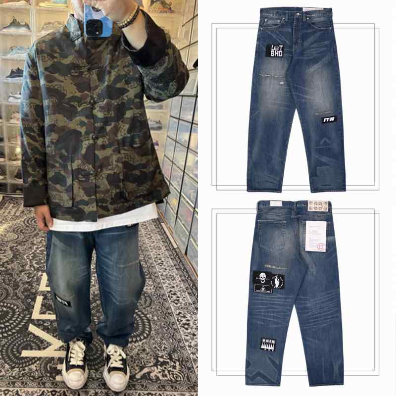 メンズ 流行り物 服 成人男性用   分かりやすい かっこいい 成年者 表どおり 心地よい 商行為 通い セルビッジデニム デニム 継ぎ切れ ウォッシュ工業 不都合工業 ジーンズ 心地よい ズボン下