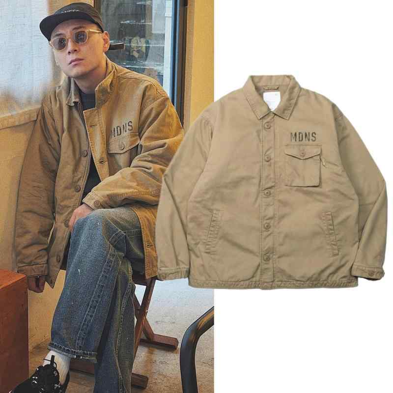 メンズ ファッション 服 男性用 シンプル かっこいい 大人 ストリート カジュアル ビジネス 通勤 ワークウェア ポケット ジャケット 素材