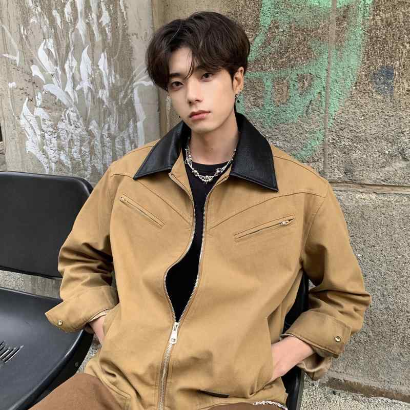 メンズ 流行り物 服 成人男性用   分かりやすい かっこいい 成年者 表どおり 心地よい 商行為 通い 自動車の街 上衣 アメリカン レトロ 甚だしい ウォッシュ産業