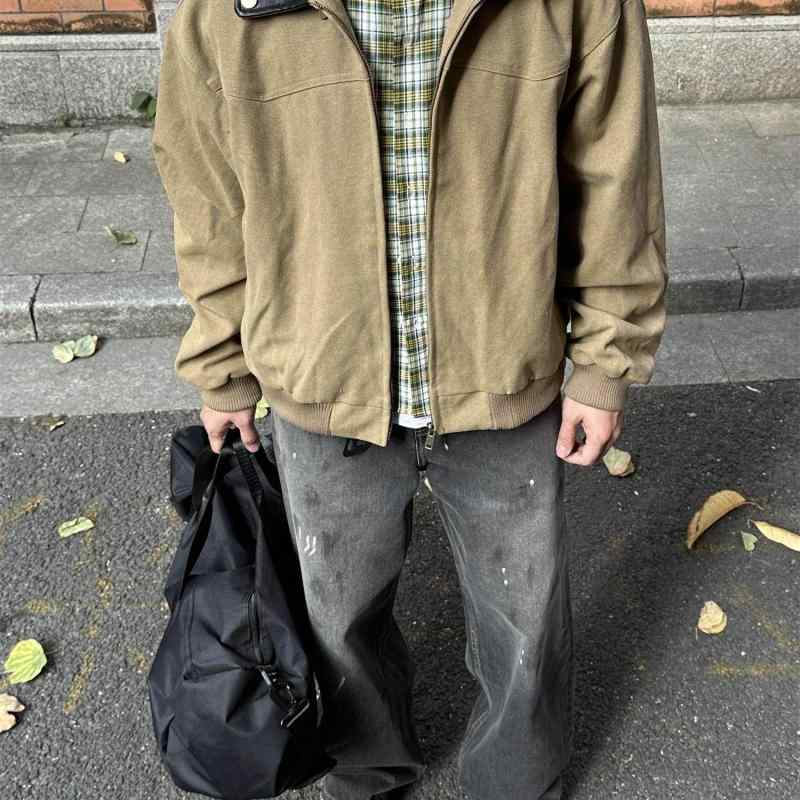 メンズ 流行り物 服 成人男性用 分かりやすい かっこいい 成年者 商行為 アメリカン レトロ PUなめし革 色合い 自動車の街 細工物 上衣 レディース厩舎 厚地の外套