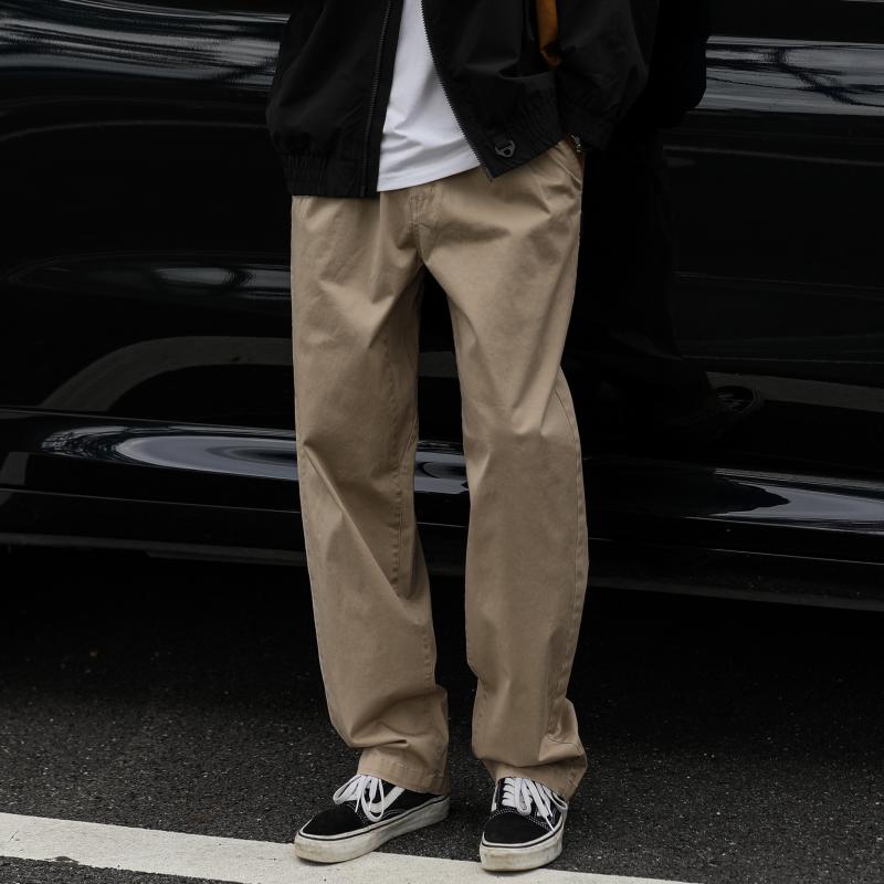 メンズ 流行り物 服 成人男性用   分かりやすい かっこいい 成年者 春コーデ  レトロ 心地好い ズボン下 立体股下とり捨てる ゆったり ワイドレッグ ズボン下 アウトドア ロング ズボン下