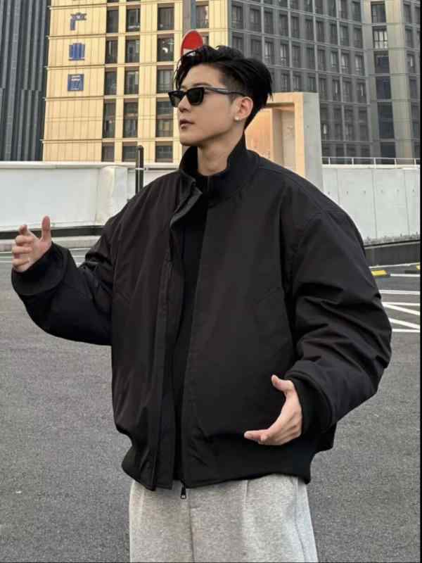 メンズ 流行り物 服 成人男性用   分かりやすい かっこいい 成年者 春コーデ  アメリカン 表どおり 照明ランプ色合い 嚠喨たる 飛翔 上衣 野球 上衣 綿織物 厚地の外套