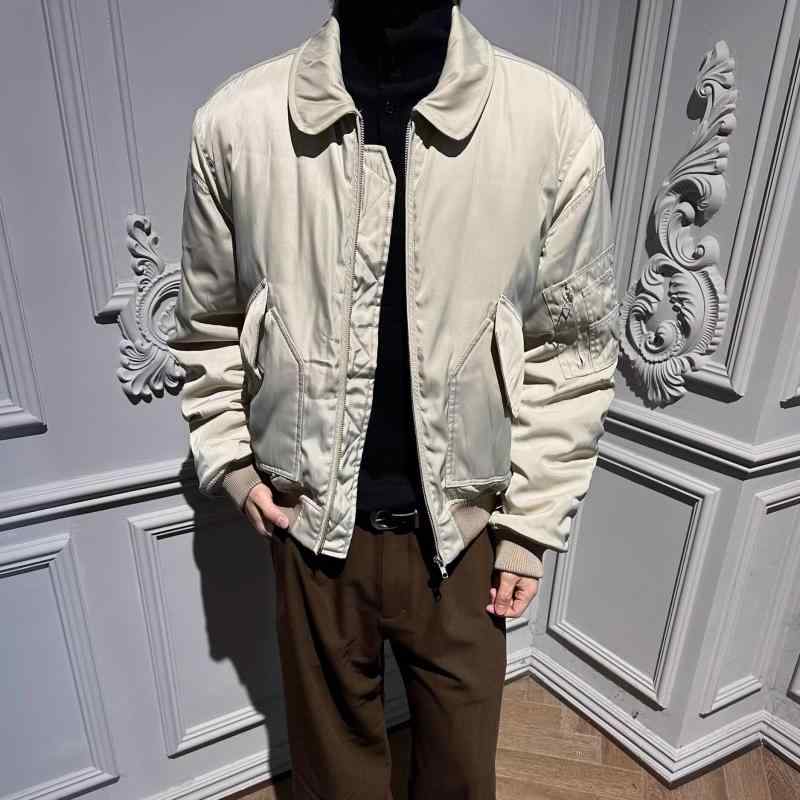 メンズ ファッション 服 男性用 シンプル かっこいい 大人 春コーデ ホワイト トリプルプルーフ コーティング 両面 ジャケット ｜リコット