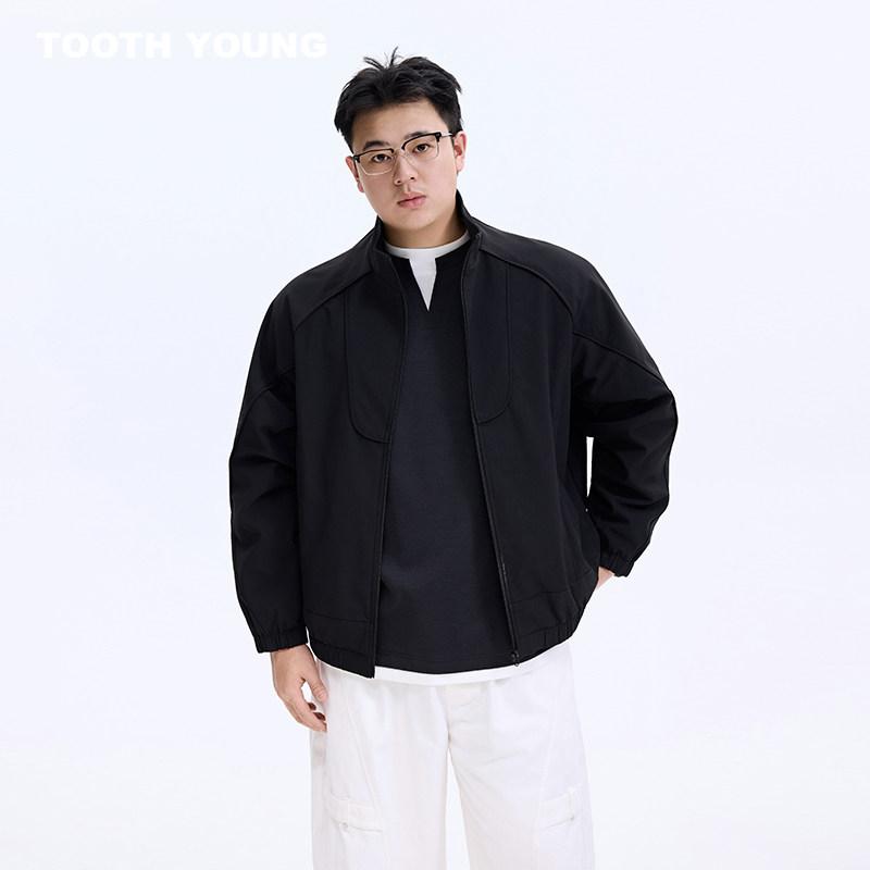 メンズ ファッション 服 男性用 シンプル かっこいい 大人 春コーデ カジュアル スタンドカラー 無地 シンプル ジャケット
