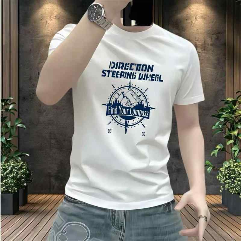 ヨーロピアンスタイル メンズ 半袖 Tシャツ 夏 快適 クール スタイリッシュ