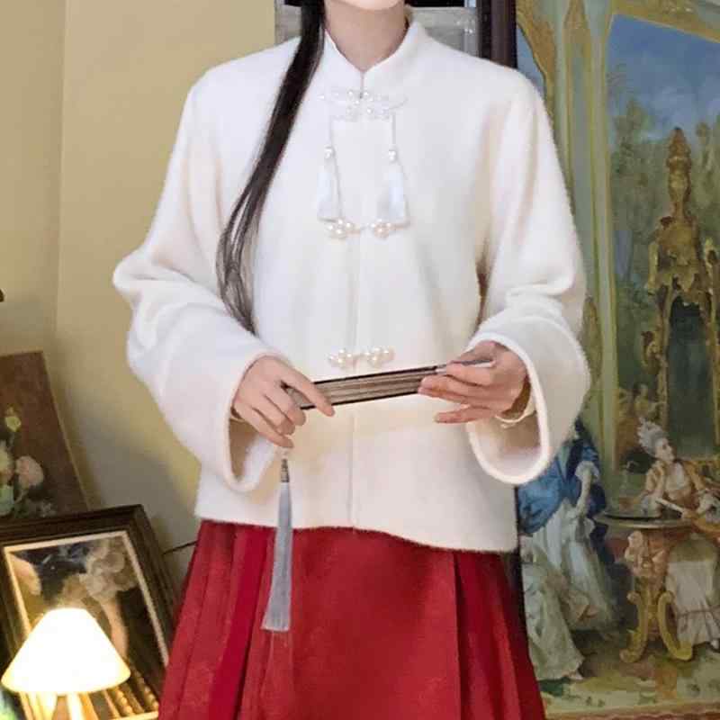 秋服 レディース 流行り物 オシャレ カワイイ  分かりやすい 成年者カワイイ 気が大きい大きさ  一皿 バックル 厚地の外套 心地よい ハイエンド か細い トップス