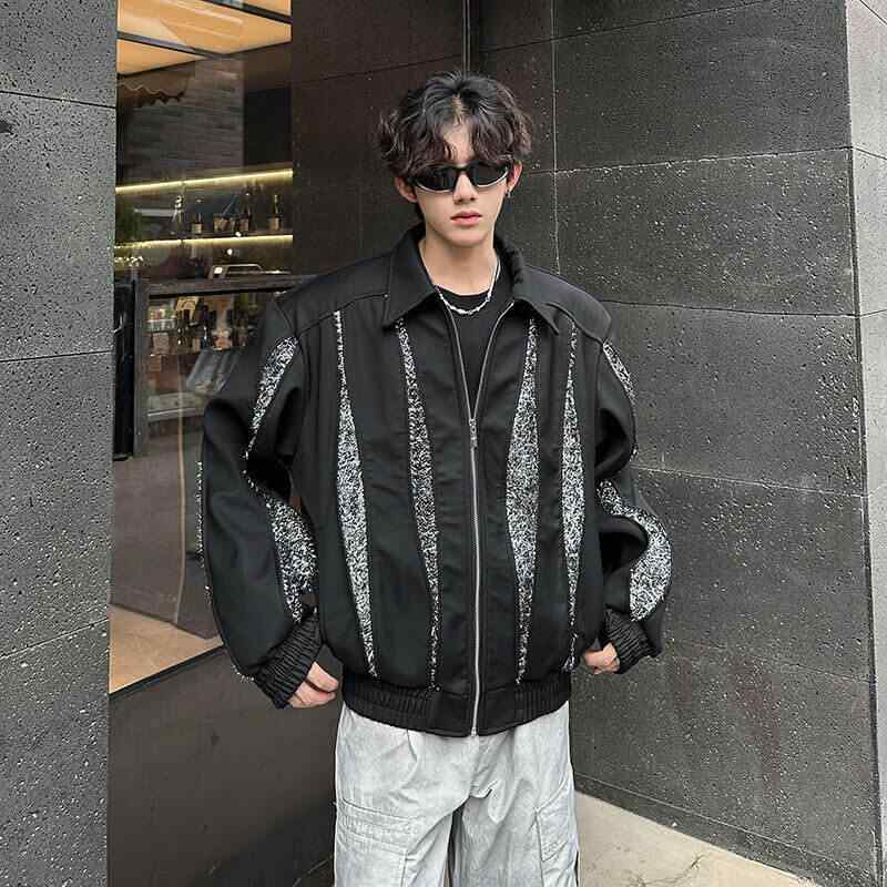 春 コーデ メンズ 用 服 分かりやすい 流行り物 オシャレ 成年者 かっこいい 成人男性服 アメリカン 上衣 厚地の外套 縞模様 心地好い 通い表現スタイル 重コーデ ゆったり影ぼうし 軽アウター
