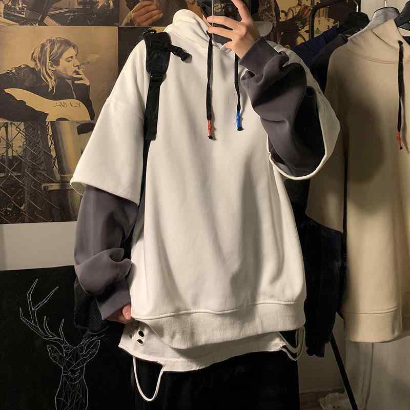 スウェット メンズ オーバーサイズ 秋　冬 ストリートファッション トップス フーディ ヒップホップ ストリートウェア ストリート 暖かい 長袖 ゆったりシルエット 普段使い カジュアル