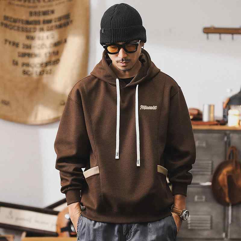 フーディ メンズ 男性用 ゆったり フード トップス アメリカン スタイル レトロ 春　秋 オシャレ ジャケット フリース 暖かい 軽量 カジュアル ストリート 普段使い アウトドア 6,105円
