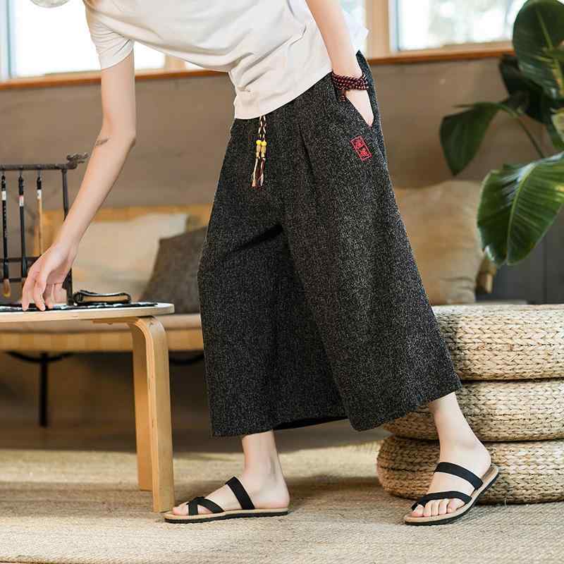 メンズ ショートパン リラックス ゆったり 大きいサイズ 綿麻 七分丈 パンツ コットン 涼 軽量 伸縮性 ストレッチ 通気性 カジュアル 普段使い アウトドア ビーチ 4,505円