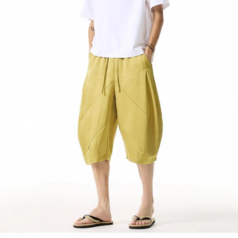 ショート パンツ メンズ 薄手 快適 大きいサイズ ゆったり ストレート ワイドレッグ ショートパン 涼 通気性 軽量 カジュアル 普段使い アウトドア グレー