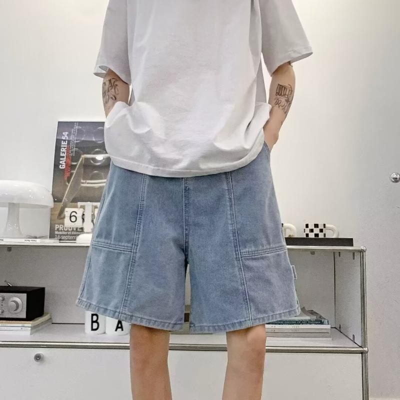 メンズ パンツ 薄手 夏 カジュアル 5分丈