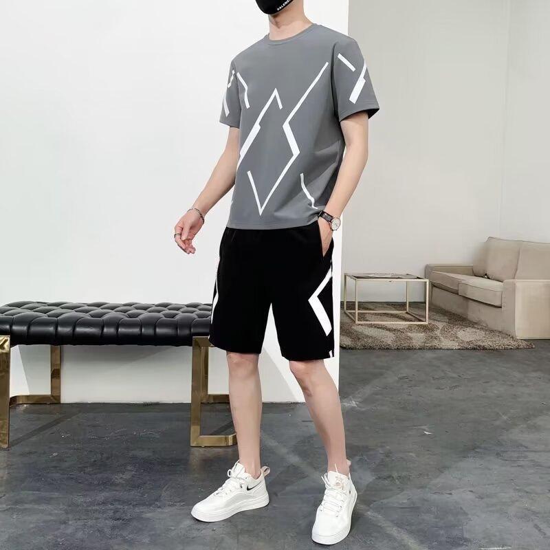 メンズ トップス 半袖 パンツ セット 速乾 快適 夏服 スポーツウェア ウェア カジュアル 部屋着 普段使い 通勤ウェア 軽量 伸縮性 ストレッチ メッシュ素材 吸湿速乾 クール素材 ポロシャツ セットアップ 2点セット
