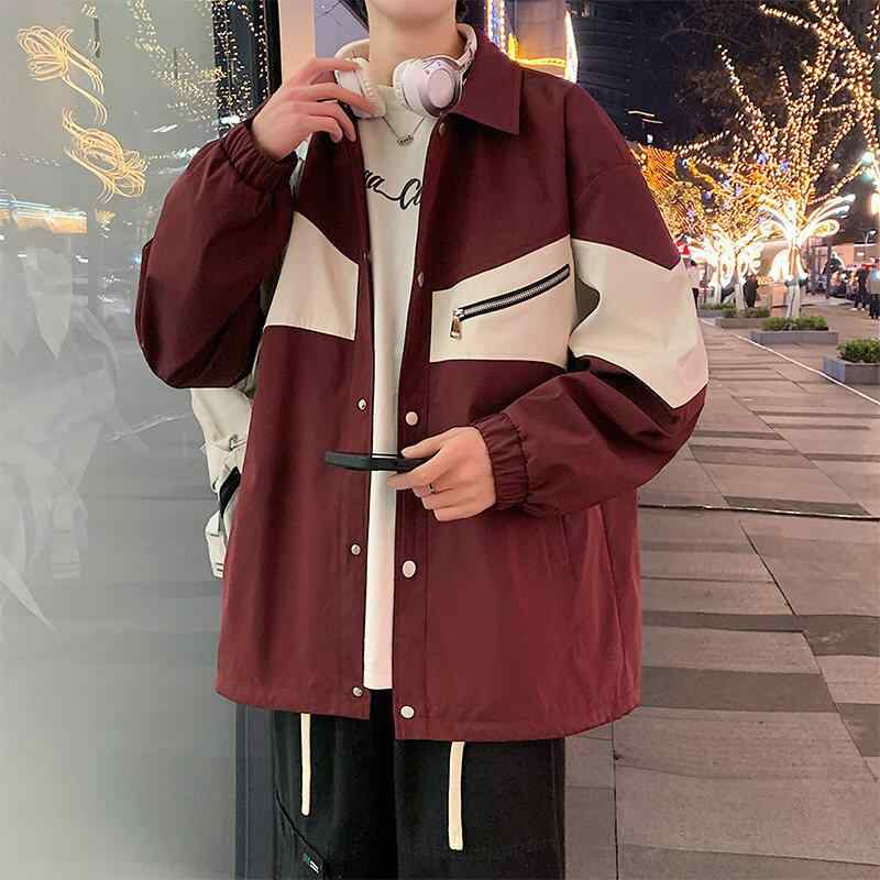 春 コーデ メンズ 用 服 シンプル ファッション オシャレ 大人 かっこいい 紳士服 ジッパー カーディガンジャケット カジュアル 通勤スタイル 重コーデ ゆったりシルエット 軽アウター