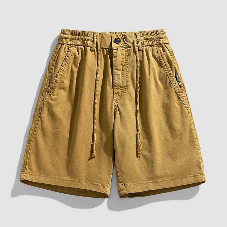 メンズ パンツ 男性用 夏 ビッグポケット ショートパン ドローストリング ゆったり 通気性 軽量 カジュアル 普段使い アウトドア ストレッチ