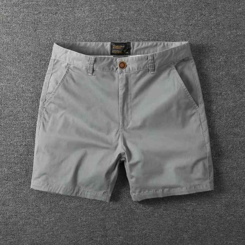 メンズ パンツ 男性用 半袖 丈 風 ストレッチ フィット ストレート ビーチ レジャー カジュアル 夏 軽量 通気性 速乾