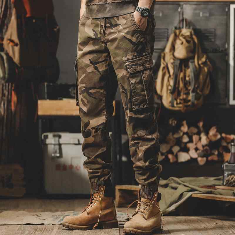メンズ パンツ 男性用 アメリカン スタイル レトロ 迷彩 ワイド ストレート 通勤ウェア 登山 アウトドア ゆったり 軽量 カジュアルパンツ 5,982円