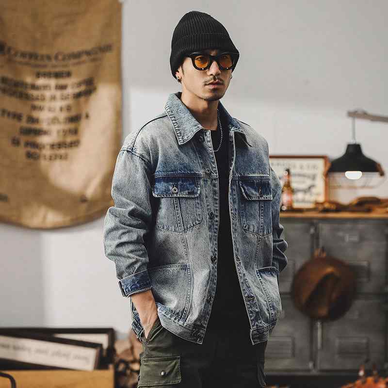 メンズ 上衣 成人男性用 年月 ジーンズ セロ原料品 古典派音楽 レトロ ナノ産業 ウォッシュ産業 余暇 フリース裏地 オール時節 生あたたかい 軽さ 伸縮性 伸ばすこと 伸ばすこと 普段使い走り 通いお召しもの アウトドア