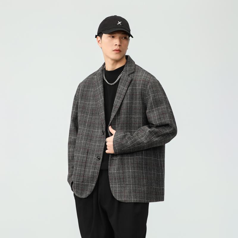 春 コーデ メンズ 用 服 分かりやすい 流行り物 オシャレ 成年者 かっこいい 成人男性服 アメリカン 心地よい ゆったり ハイエンド 春 秋 上衣用 心地よい 通い表現スタイル 重コーデ ゆったり影ぼうし 軽アウター