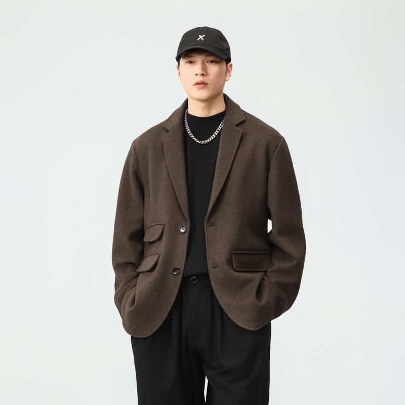 春 コーデ メンズ 用 服 分かりやすい 流行り物 オシャレ 成年者 かっこいい 成人男性服 アメリカン 心地よい ゆったり ハイエンド 春 秋 上衣用 心地よい 通い表現スタイル 重コーデ ゆったり影ぼうし 軽アウター