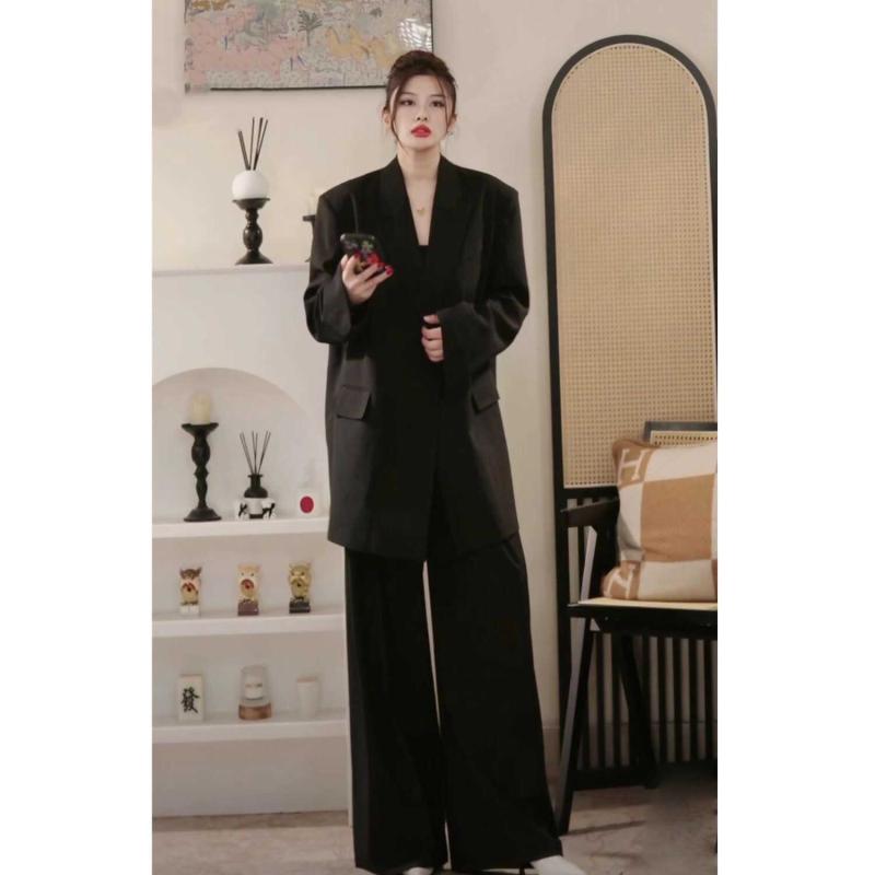 秋服 レディース 流行り物 オシャレ カワイイ  分かりやすい 成年者カワイイ 馬鹿でかい大きさ   秋 ハイエンド 薄墨色 背広 上衣 ゆったり 窈窕たる 今めかしい 通い御召しもの